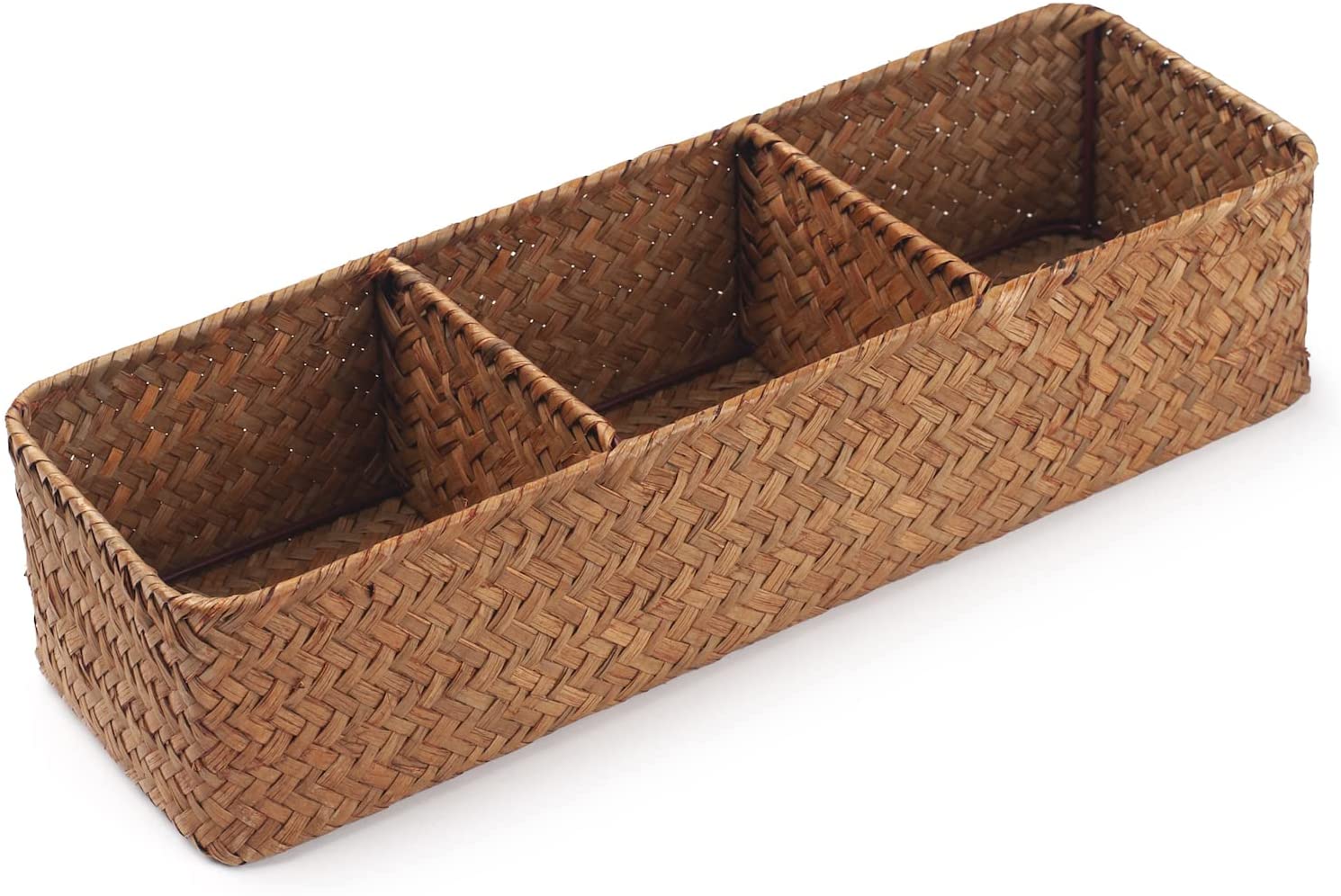 Seagrass Basket 3 Section-Tray BK323155